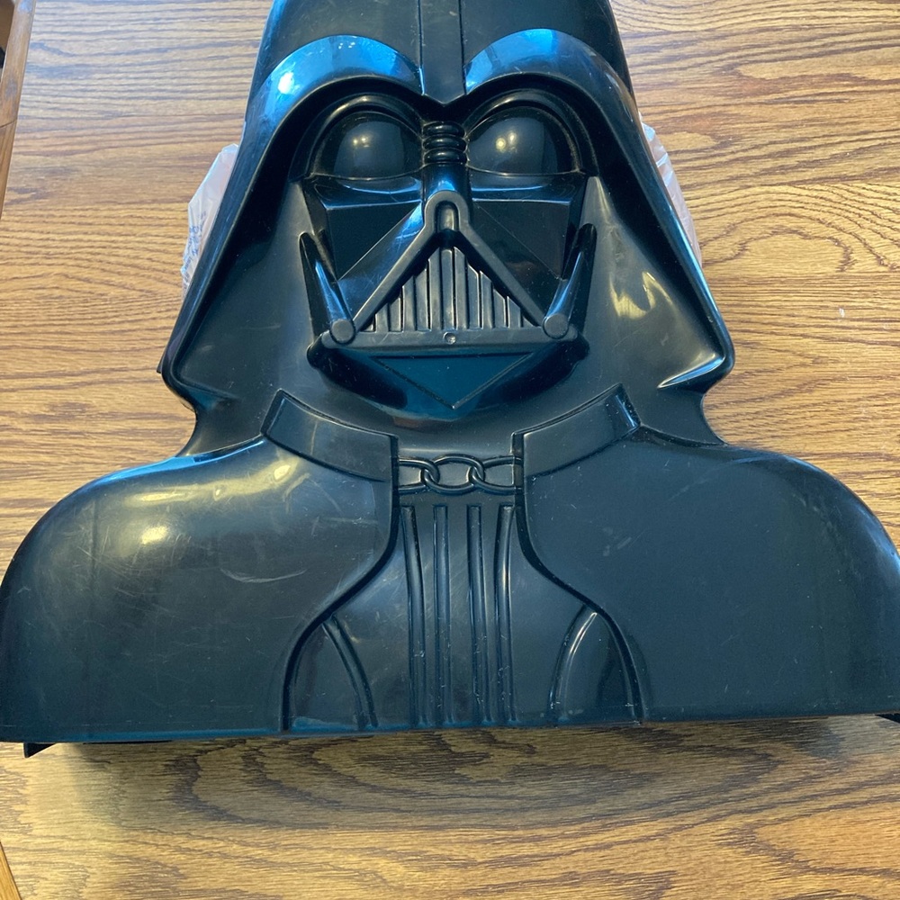 Darth Vadar Figure Case,Hasbro 2004 by LucasFilm LTD, 16”X 15”